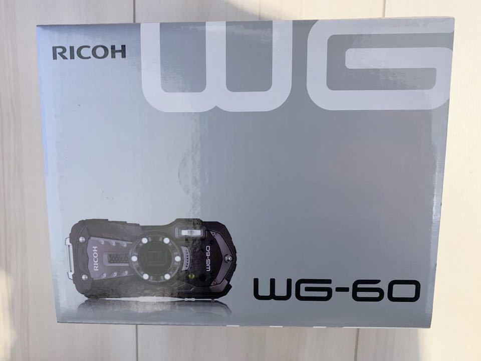 WG-60 RICOH 耐衝撃 防塵 デジカメ ブラック リコー | デジタルカメラ