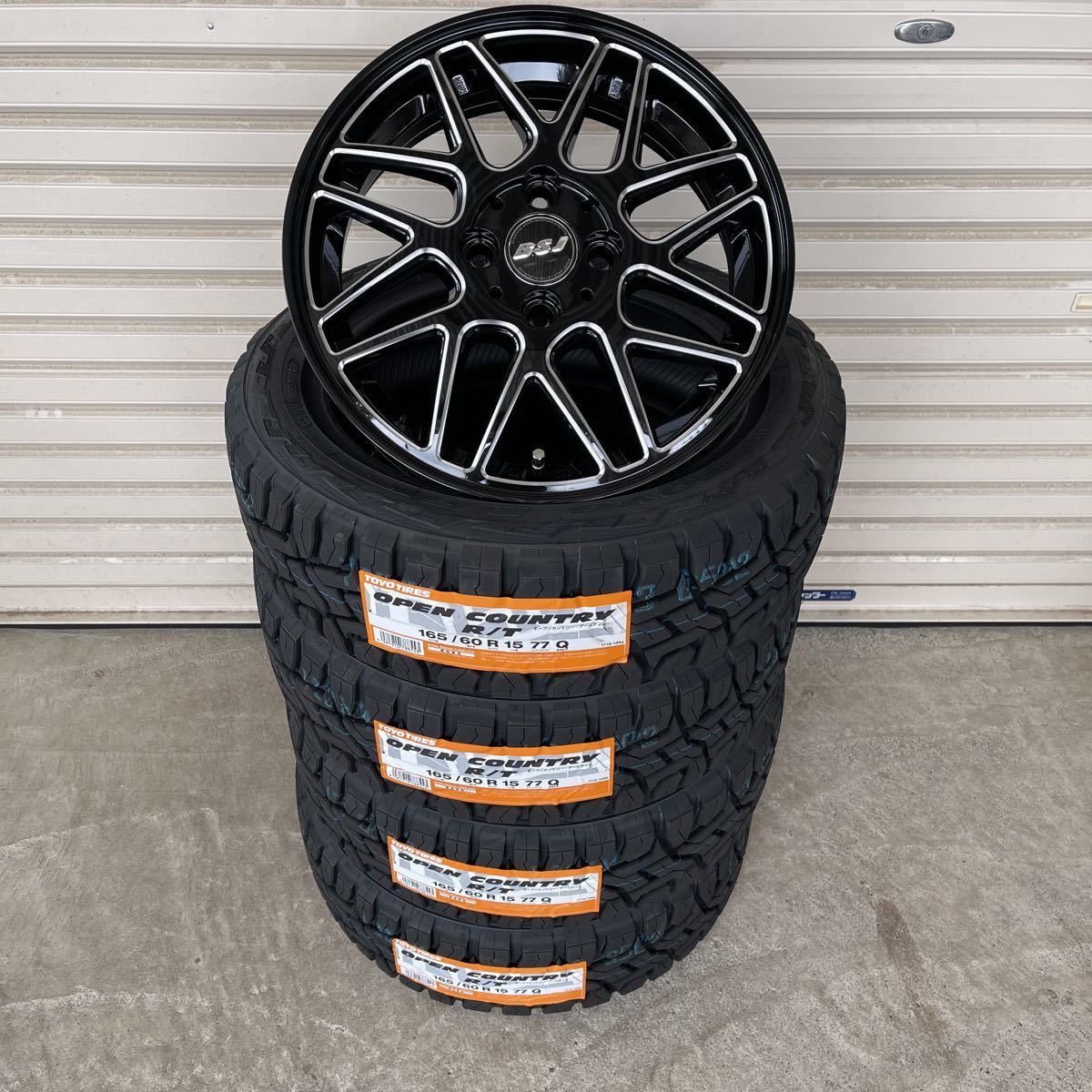 165⁄60R15 77Q OPEN R⁄T COUNTRY TOYO オープンカントリー 片側 