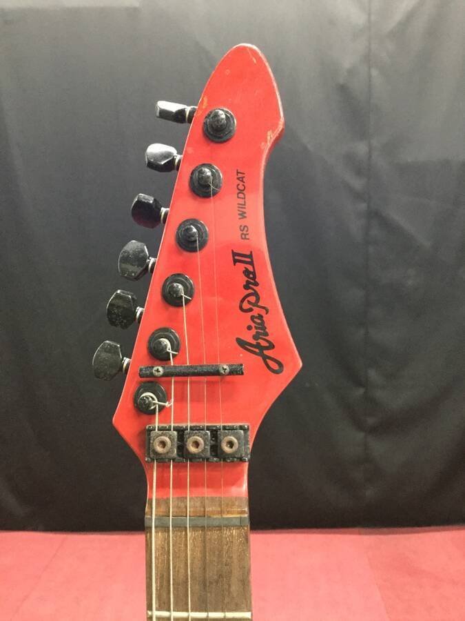 Aria ProⅡ アリアプロツー RS WILDCAT 日本製 エレキギター シリアル