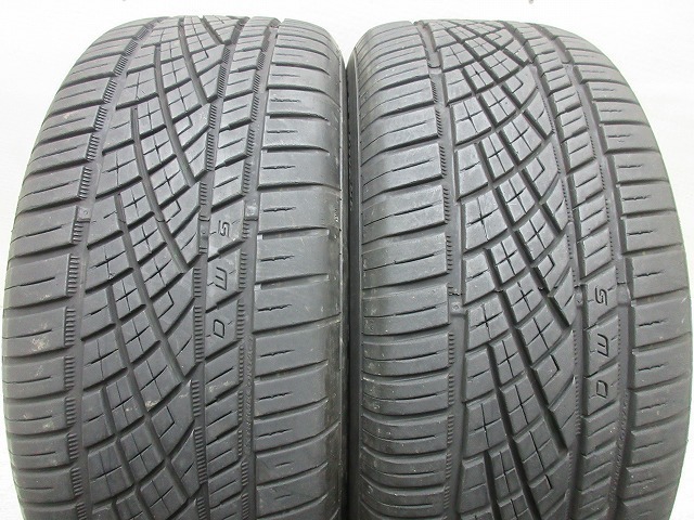 225-55R17 7分山 コンチネンタル 中古タイヤ【2本】送料無料(M17-6186）