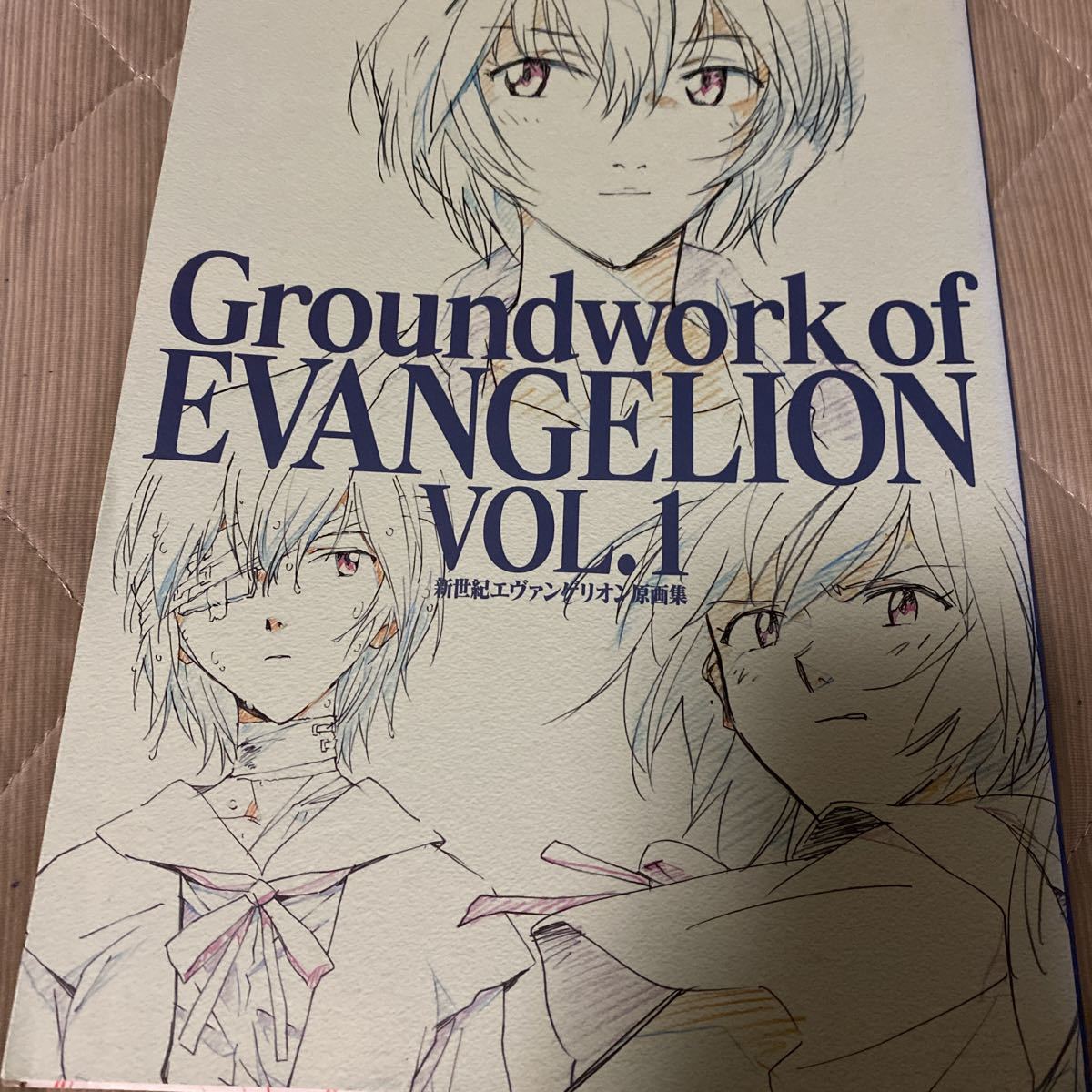 新世紀エヴァンゲリオン 原画集 Groundwork of EVANGELION Vol.1 GAINAX