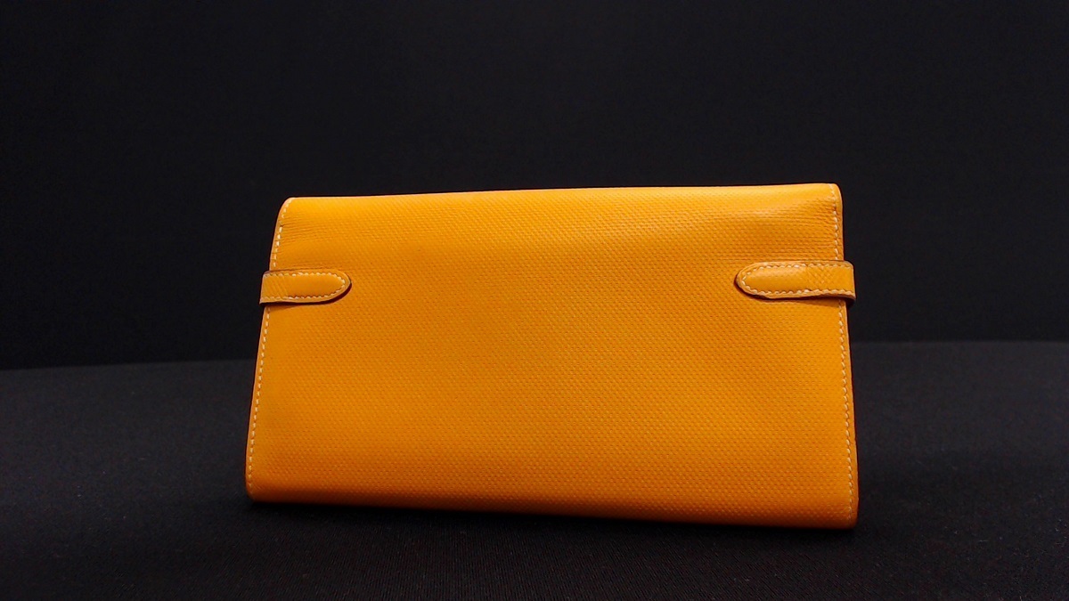 1円超 エルメス ケリーウォレット グランアッシュ ジョーヌドール Sv金具 Q刻印 Hermes 男性用財布 売買されたオークション情報 Yahooの商品情報をアーカイブ公開 オークファン Aucfan Com