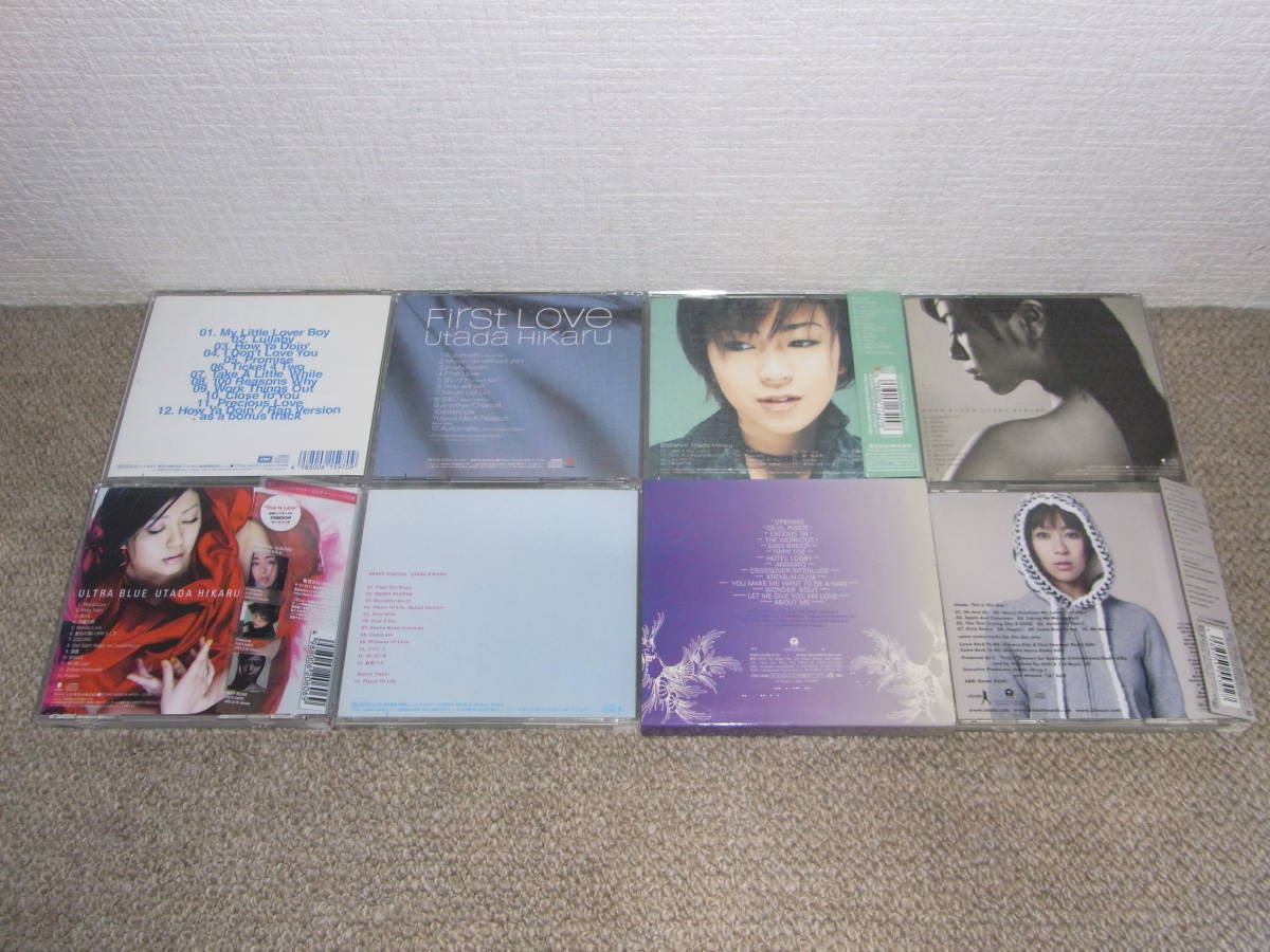 帯付き】宇多田ヒカル UTADA アルバム 8枚セット 宇多田ヒカル