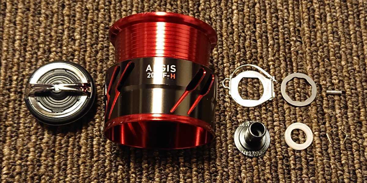 ダイワ DAIWA 17 イージス 2003F-H アルミ スプール ドラグノブ ! SLPW SLP IOS RCS イグジスト ルビアス セルテート カルディア LT MQ KTF