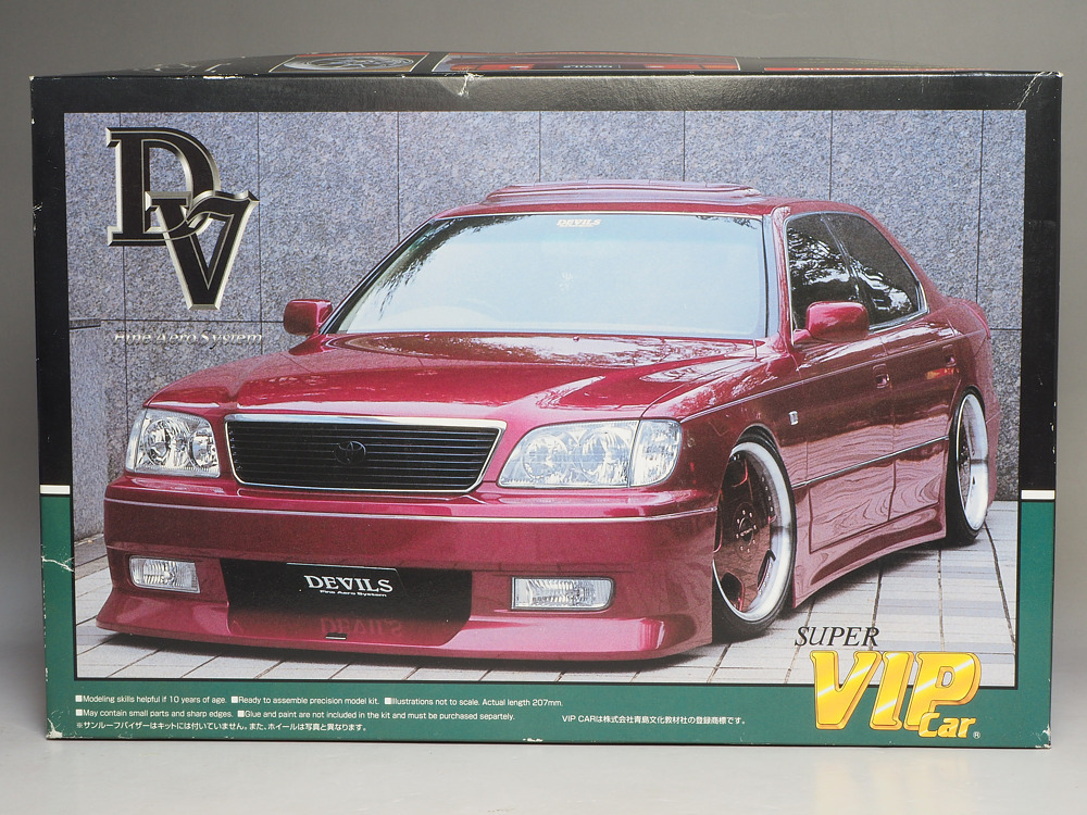 アオシマ 1 24 スーパーvipカー デヴィルス Ucf21 セルシオ 未組立 定形外510円より トヨタ セルシオ後期 C仕様 トヨタ 売買されたオークション情報 Yahooの商品情報をアーカイブ公開 オークファン Aucfan Com
