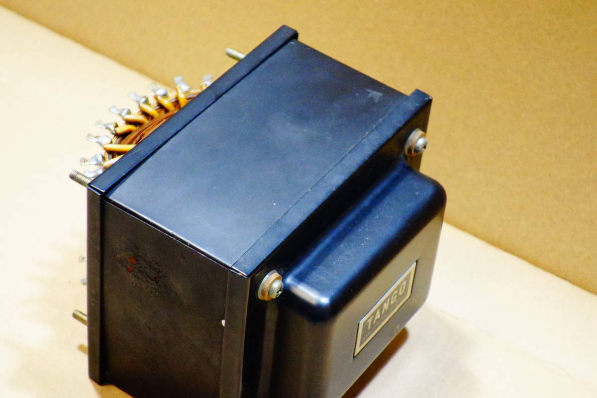 電源トランス G自作真空管アンプ 搭載 TANGO⁄MS-330 オーディオ機器