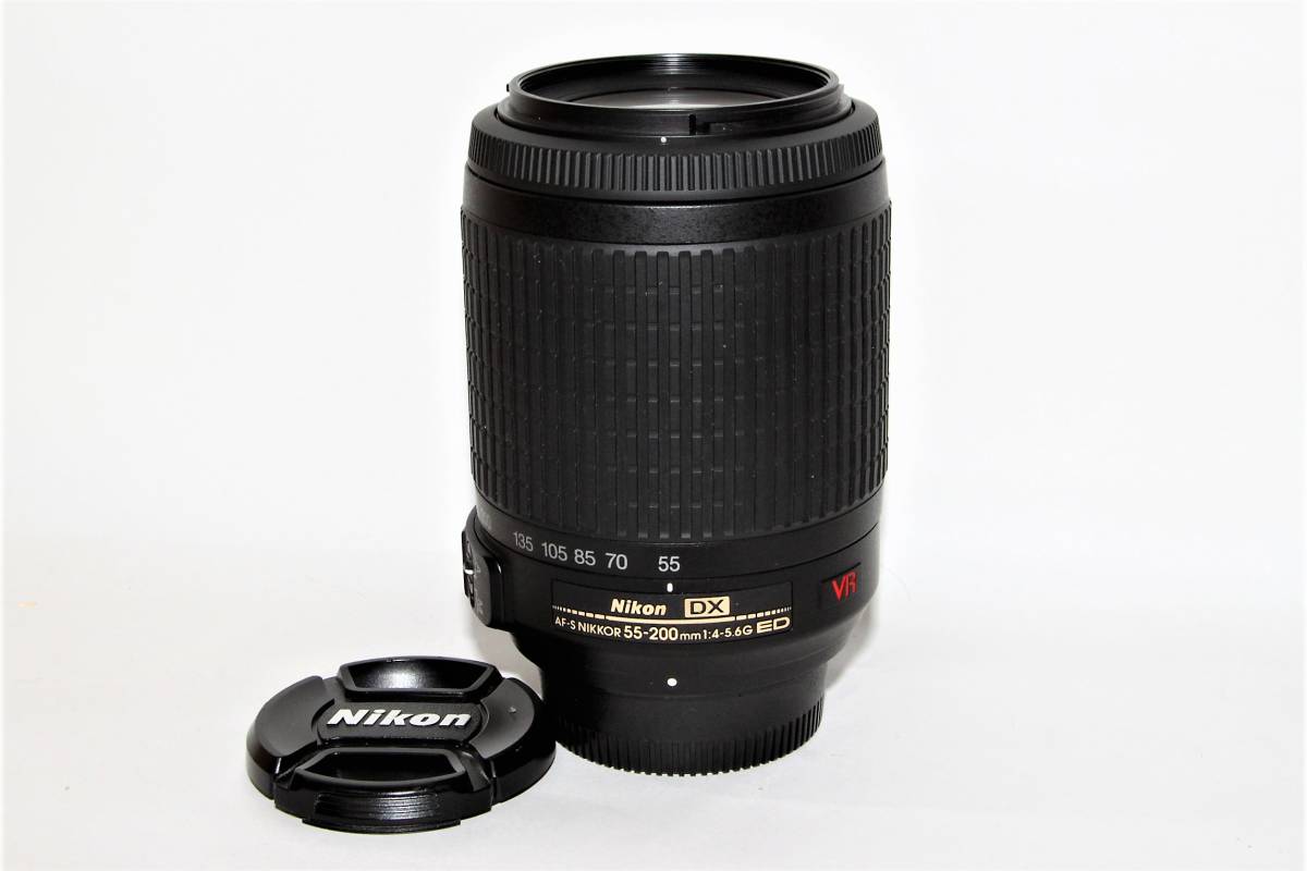美品】Nikon ニコン DX AF-S NIKKOR 55-200mm 1:4-5.6G ED VR