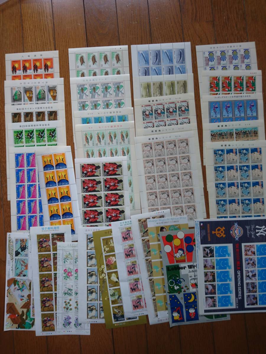 ☆普通郵便送料無料/切手シート/50円切手400枚/80円切手100枚/
