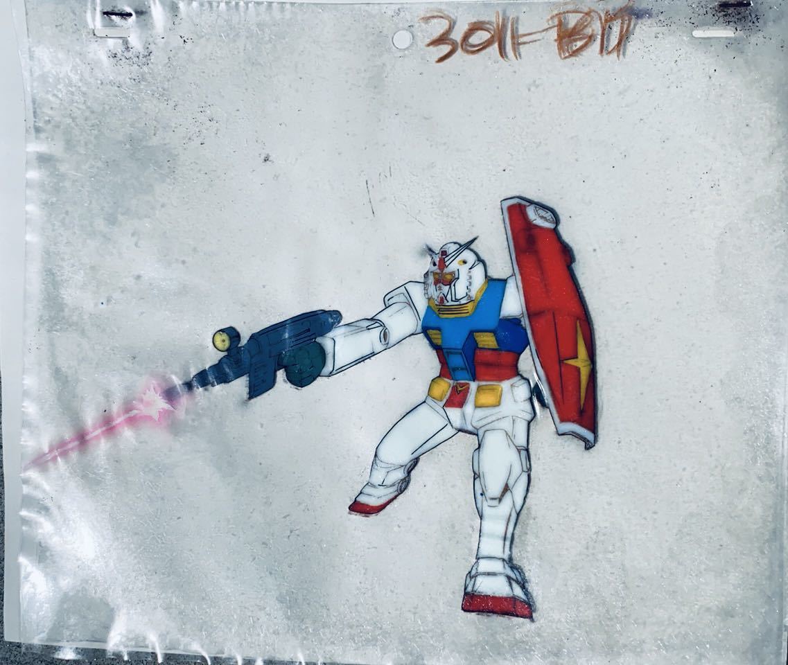 機動戦士Gガンダム セル画 ガンダム セル画 機動武闘伝Gガンダム G
