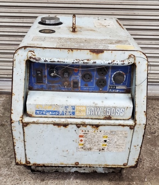 限定セール，SALE デンヨー GAW-150SS 溶接機 150A 発電機 2.5kVA ガソリンエンジン 防音型 訳アリジャンク(アーク溶接機)｜売買されたオークション情報、yahooの商品情報をアーカイブ公開 - オークファン アーク溶接機