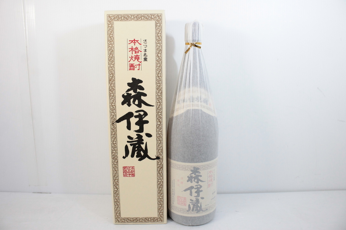 △316 【未開栓】 本格焼酎 森伊蔵 1800ml 25% 紙箱付き 森伊蔵 1800ml