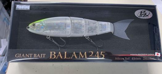 バラム245 マドネス BALAM245 極 クリスタルシャッド Ⅱ フィッシング