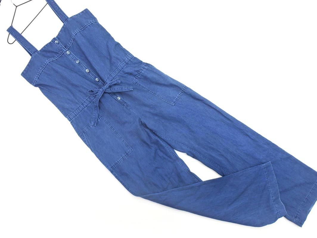 A.P.C. アーペーセー デニム調 サロペット オーバーオール sizeM/青 