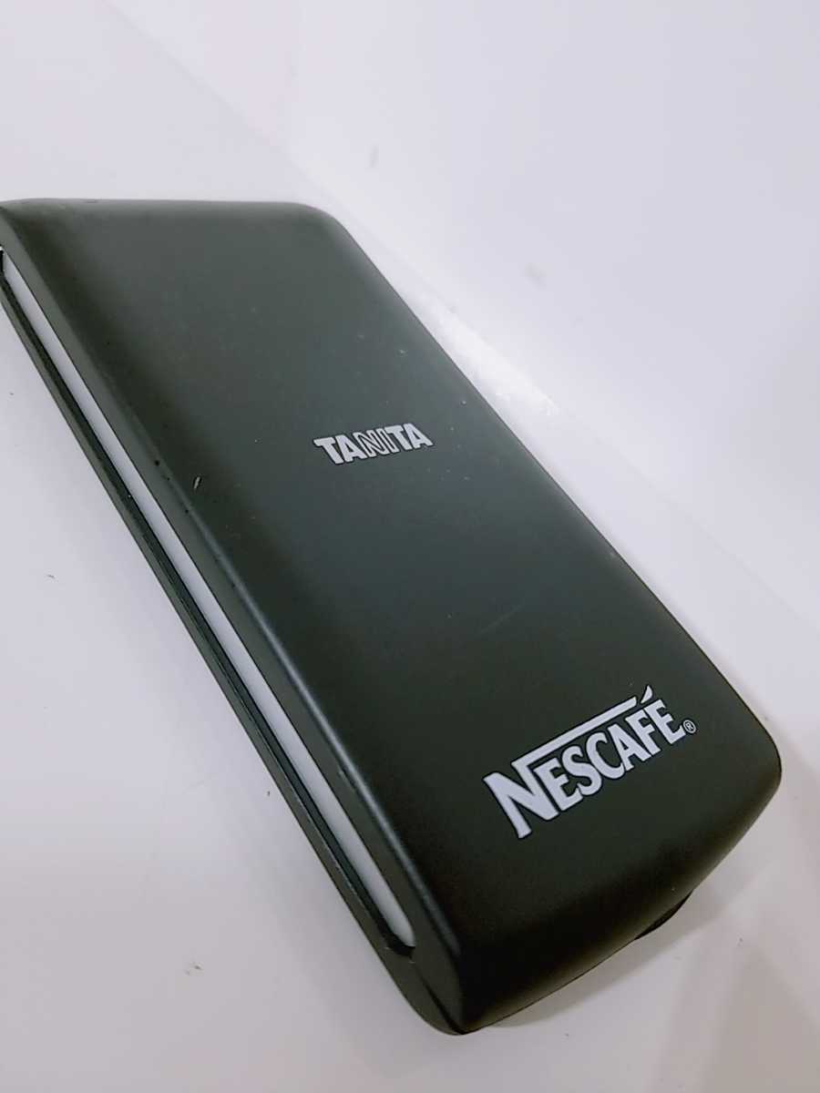 動作品 ネスカフェ タニタ ポケッタブルスケール ブラック KP-104 デジタルはかり 電子天秤 中古 必ず商品説明ご確認ください。_4