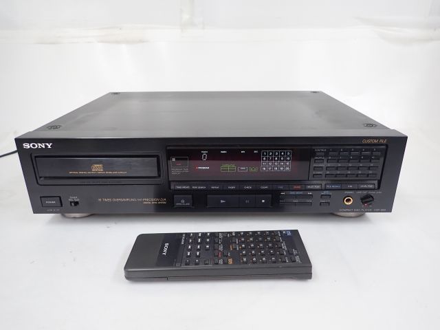 良品】SONY ソニー CDプレーヤー CDP-338ESDリモコン付 △ 59D8C 良品】SONY ソニー CDプレーヤー CDP-338ESDリモコン付 △ 59D8C