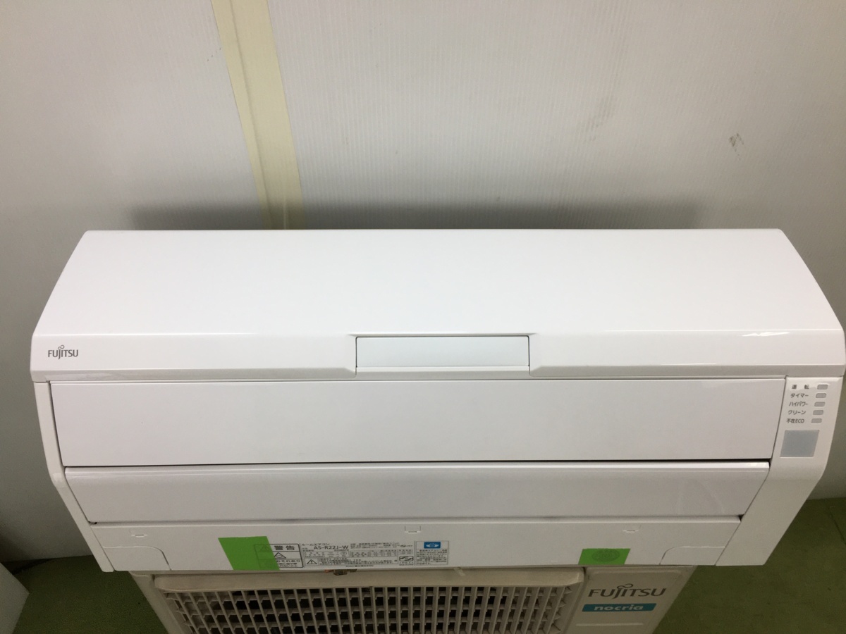 極美品 FUJITSU 富士通ゼネラル nocria Rシリーズ ノクリア AS-R22J-W 