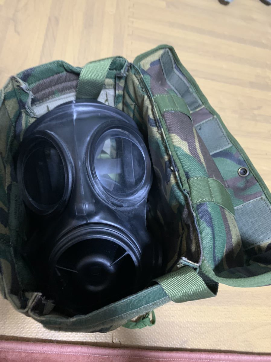 実物珍品 イギリス軍S10ガスマスク NBCセット一式 UK(英軍)新型 S