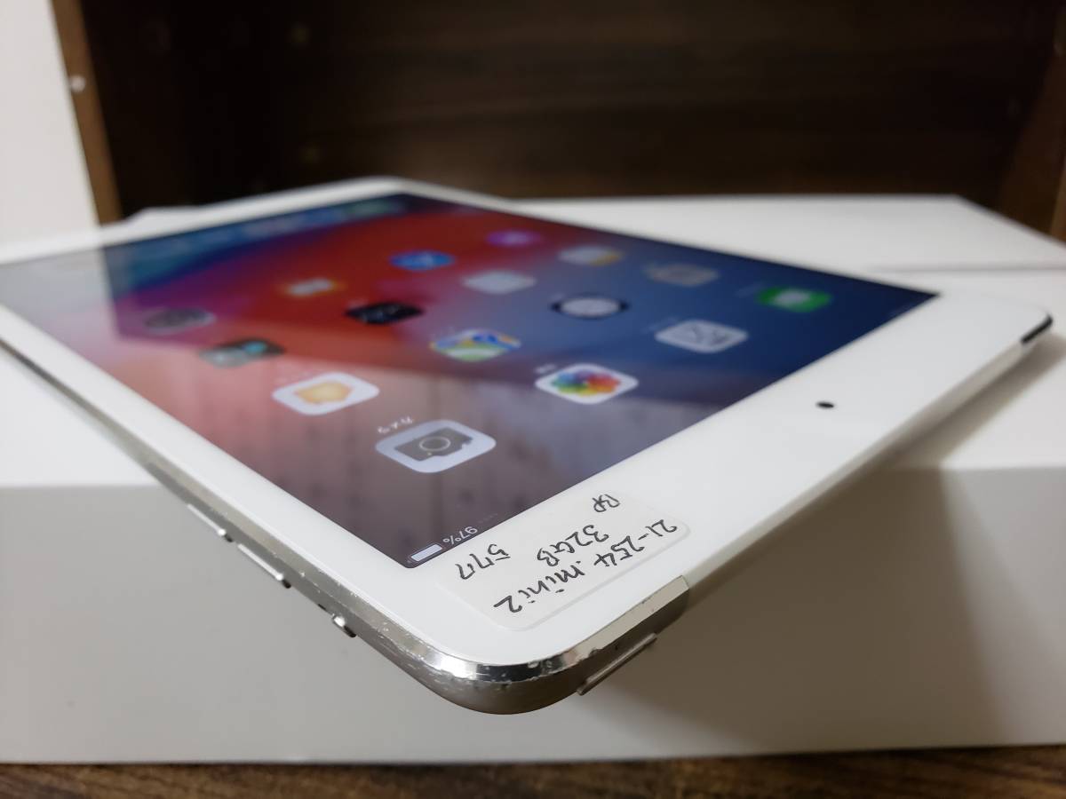 21-254BP 　iPad mini 2　32GB（第2世代、7.9インチ）Silver　バッテリー92％ 【apple・ジャンク・タブレット】 iPad mini Apple (32GB) Generation Gray