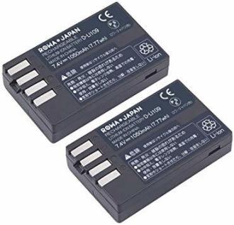 【2個セット】 PENTAX D-LI109 互換 バッテリー KP K-r K-30 K-50 K-70 K-S1 K-S2 _1