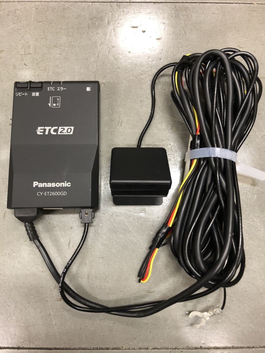 Panasonic | パナソニック ETC車載器 CY-ET2620GD ETC2.0 ETC CY