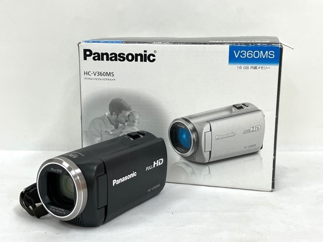 ジャンク品　Panasonic HC-V360MS ビデオカメラ ビデオカメラ Panasonic HC-V360MS-K 【ジャンク品】 ジャンク