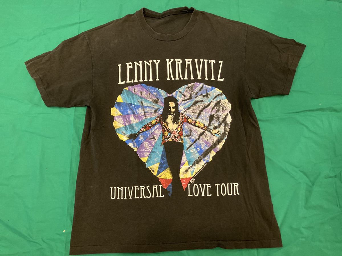 【高品質，人気SALE】 USAロックT古着LENNY KRAVITZレニークラヴィッツROCKアメカジビンテージ西海岸サーフスケートバイカーミリタリーアウトドアメリカントリー(Tシャツ)｜売買されたオークション情報、yahooの商品 Tシャツ