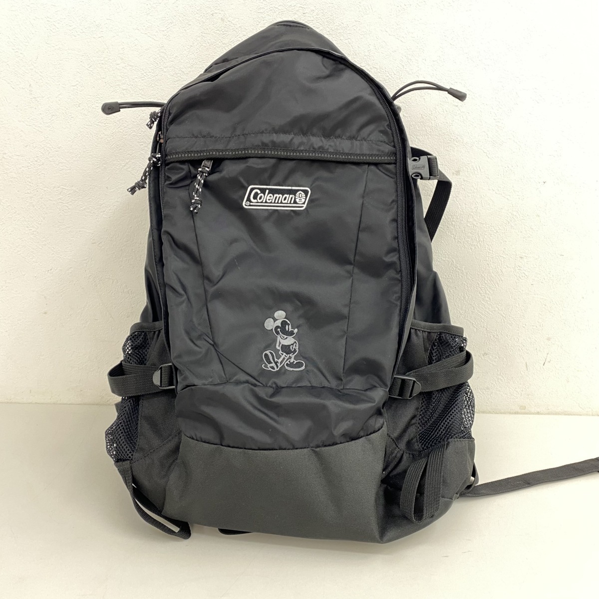 ★【中古美品】コールマン ディズニー リュックサック Coleman ブラック