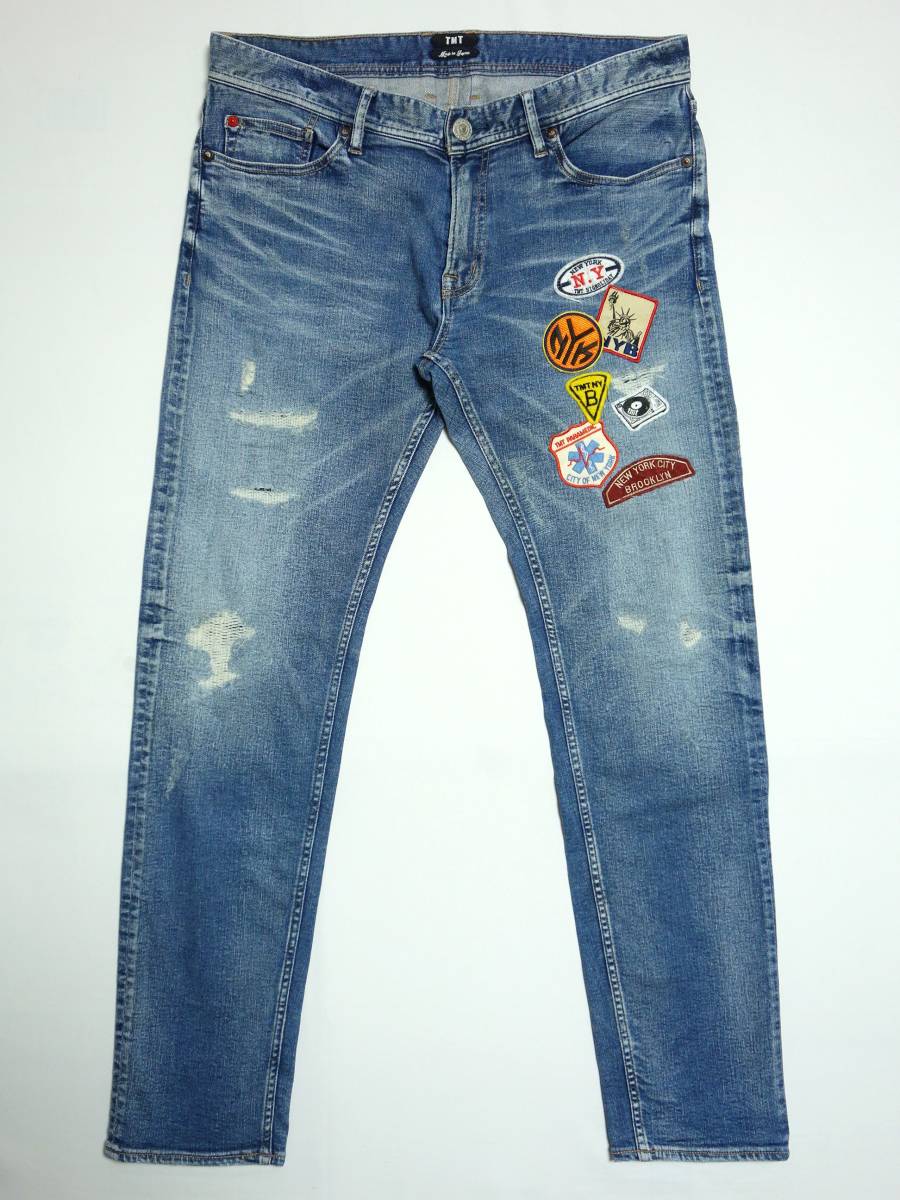 TMT 19AW HYBRID-STRETCH WAPPEN 5P TAPERD DENIM ハイブリッド 