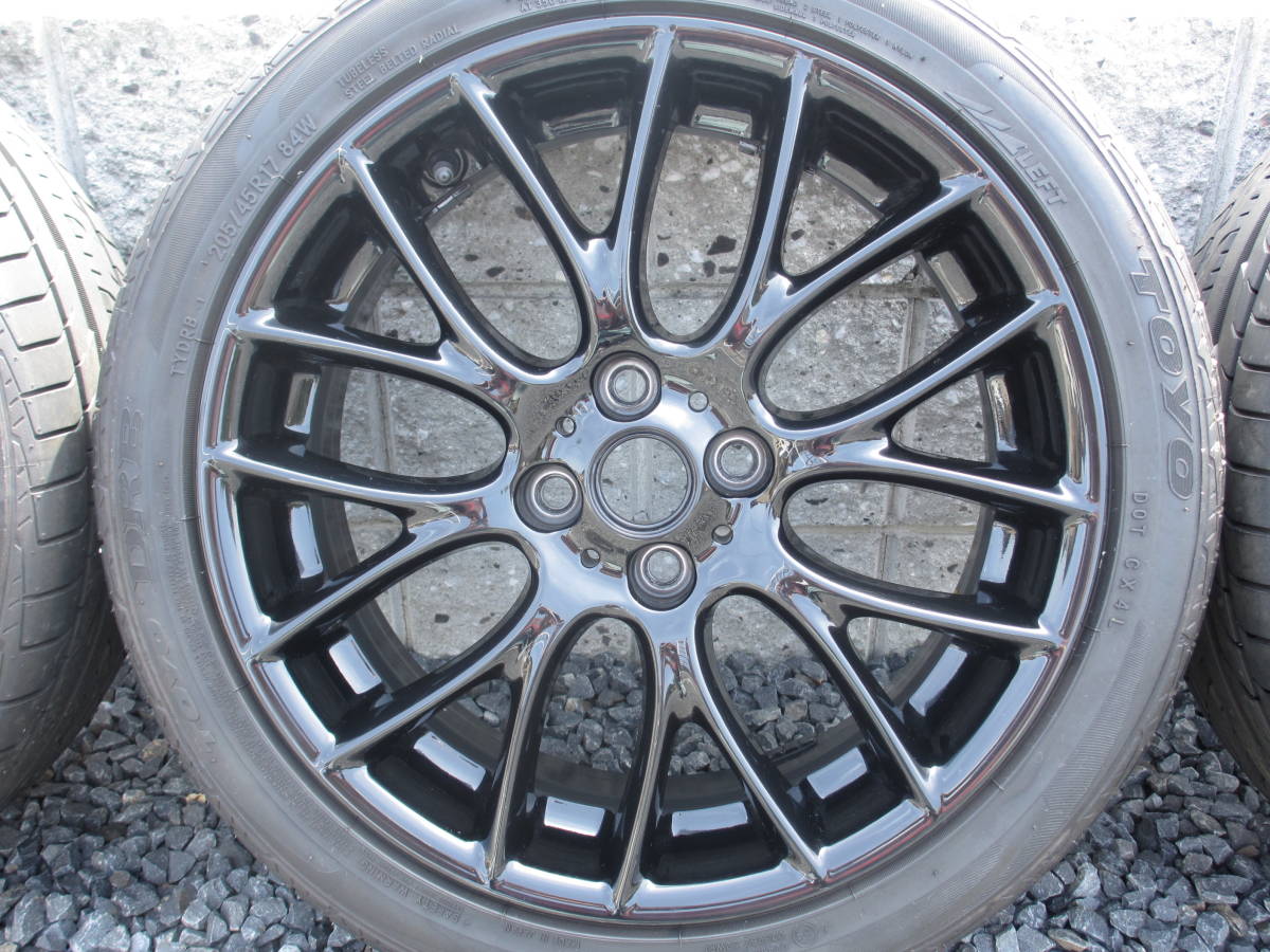 Toyo R57 MINI純正 R55 R56 R57 JCW クロススポークチャレンジR112 TOYO DRB 205/45R17 手渡しOK(ラジアル ...