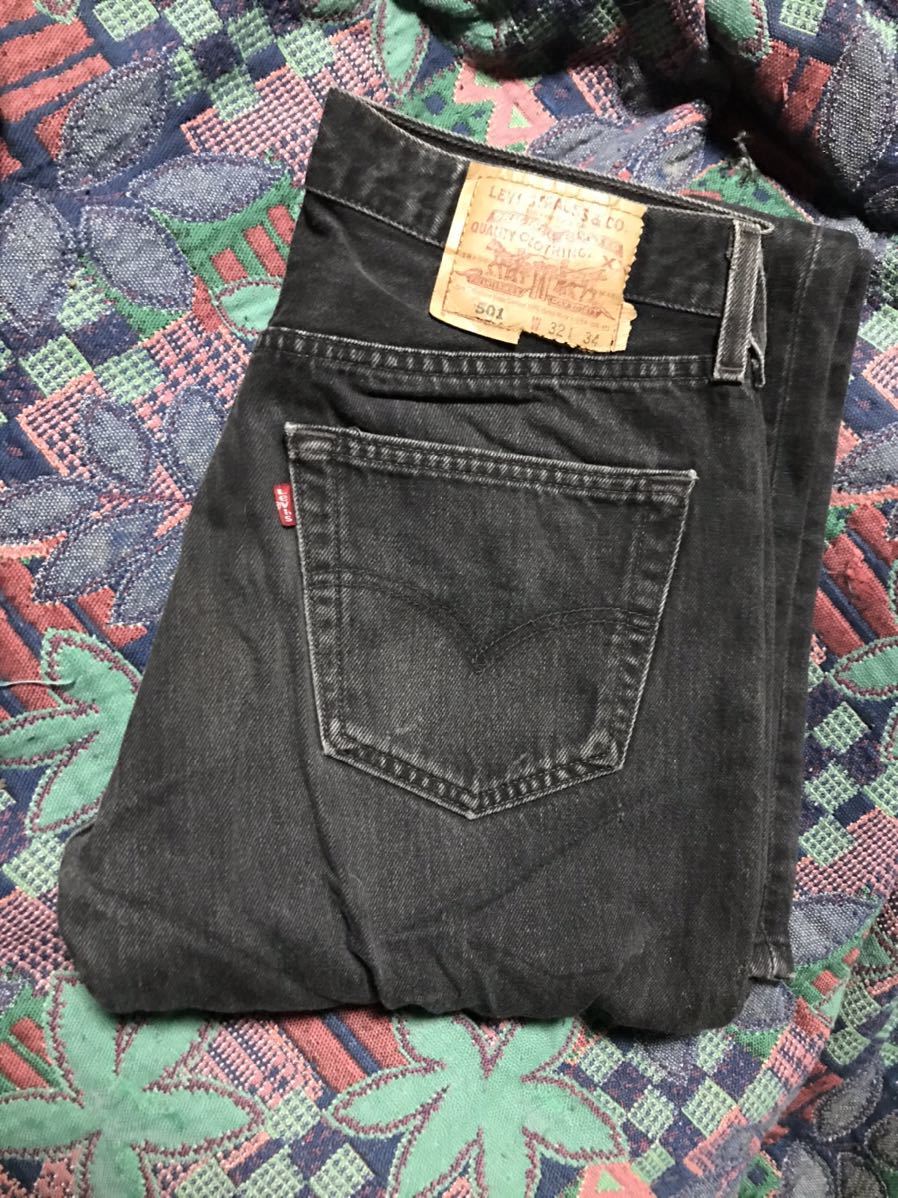 米国製 ブラックリーバイス501 80's 90's USA製 Levi's 501-0660 W32