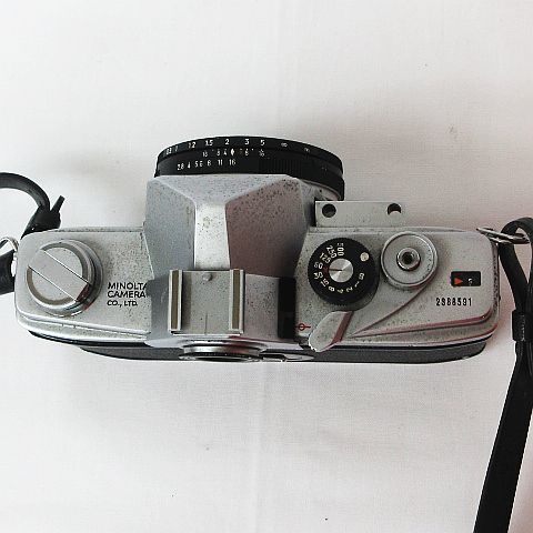 ジャンク扱い シャッター確認済み minolta ミノルタ SR-1 フィルム