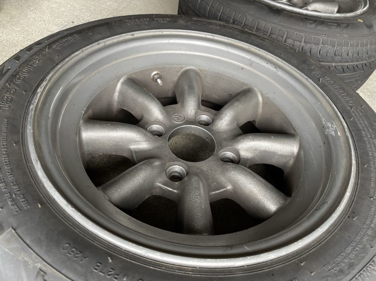 ワタナベ 旧車 14インチ 7j Bタイプ 2本 ホイール Ae86 社外品 売買されたオークション情報 Yahooの商品情報をアーカイブ公開 オークファン Aucfan Com