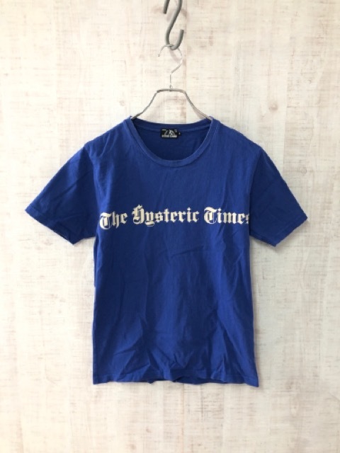 ◇HYSTERIC GLAMOUR ヒステリックグラマー 半袖 Tシャツ ブルー