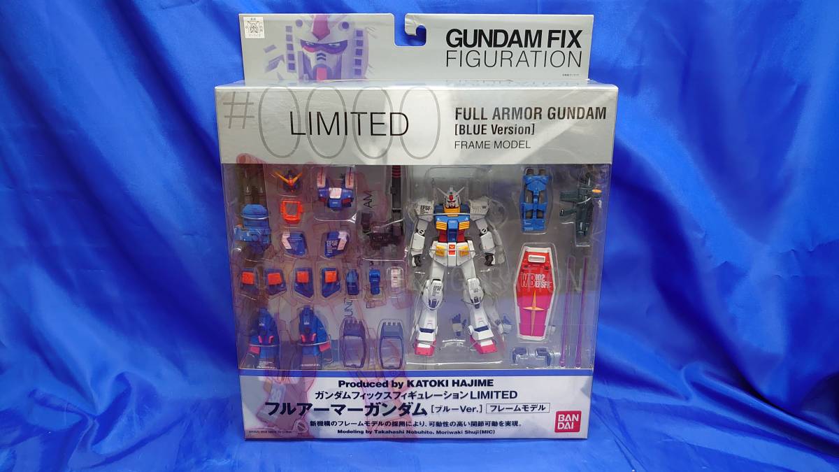 【低価，大人気】フルアーマーガンダム ブルーVer. GUNDAM FIX FIGURATION 機動戦士ガンダム 限定版(機動戦士ガンダム)｜売買されたオークション情報、yahooの商品情報をアーカイブ公開 - オークファン 機動戦士ガンダム
