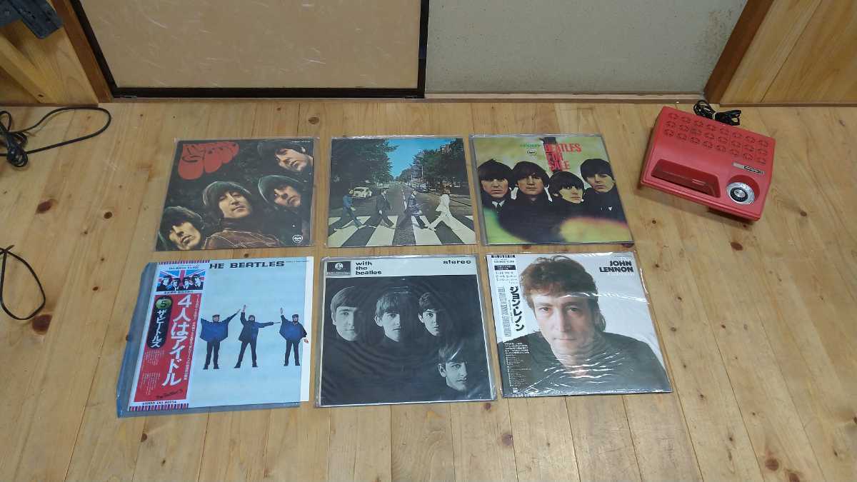 【豊富な，HOT】 The Beatles ザ ビートルズ LPレコード ABBEY ROAD/With The Beatles/HELP/RUBBER SOUL/4人はアイドルなど 昭和レトロ ビンテージ(THE BEATLES)｜売買されたオークション情報、yahooの商品情報をアーカイブ公開 - B