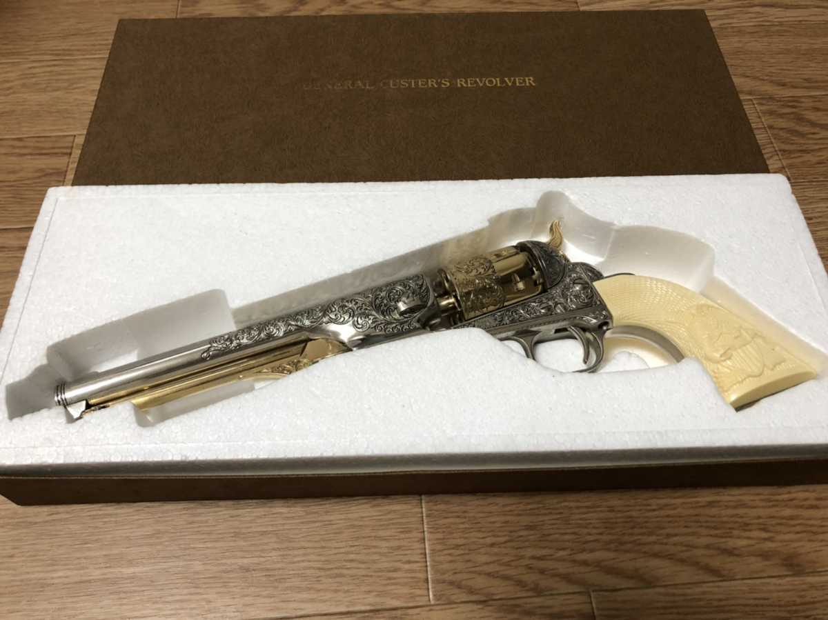 フランクリン・ミント カスター将軍のリボルバー 展示用モデルガン銃