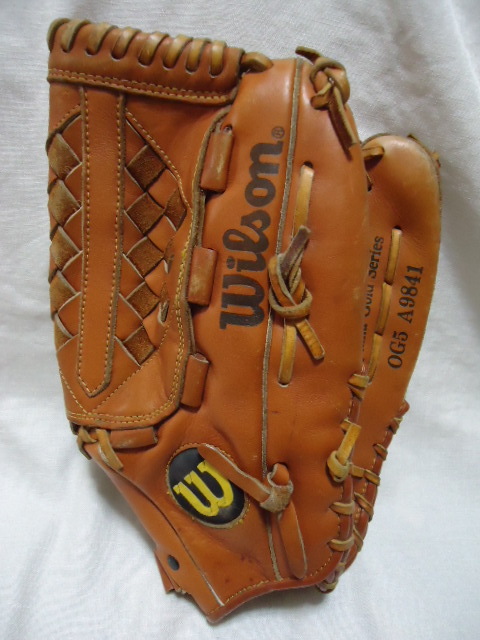 即決　ＵＳ　Wilson　ウイルソン　グローブ　左手用　OG5 A9841　茶色