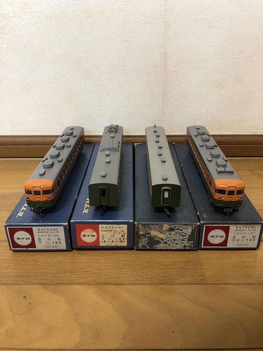 模型・プラモデル カツミ 国鉄 165系 急行電車 サハ165形 HOゲージ