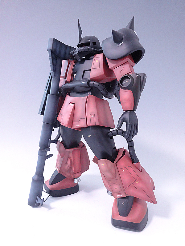 旧キット改造 1/60黒いジョニーライデンザク改造 ギャビーハザード専用