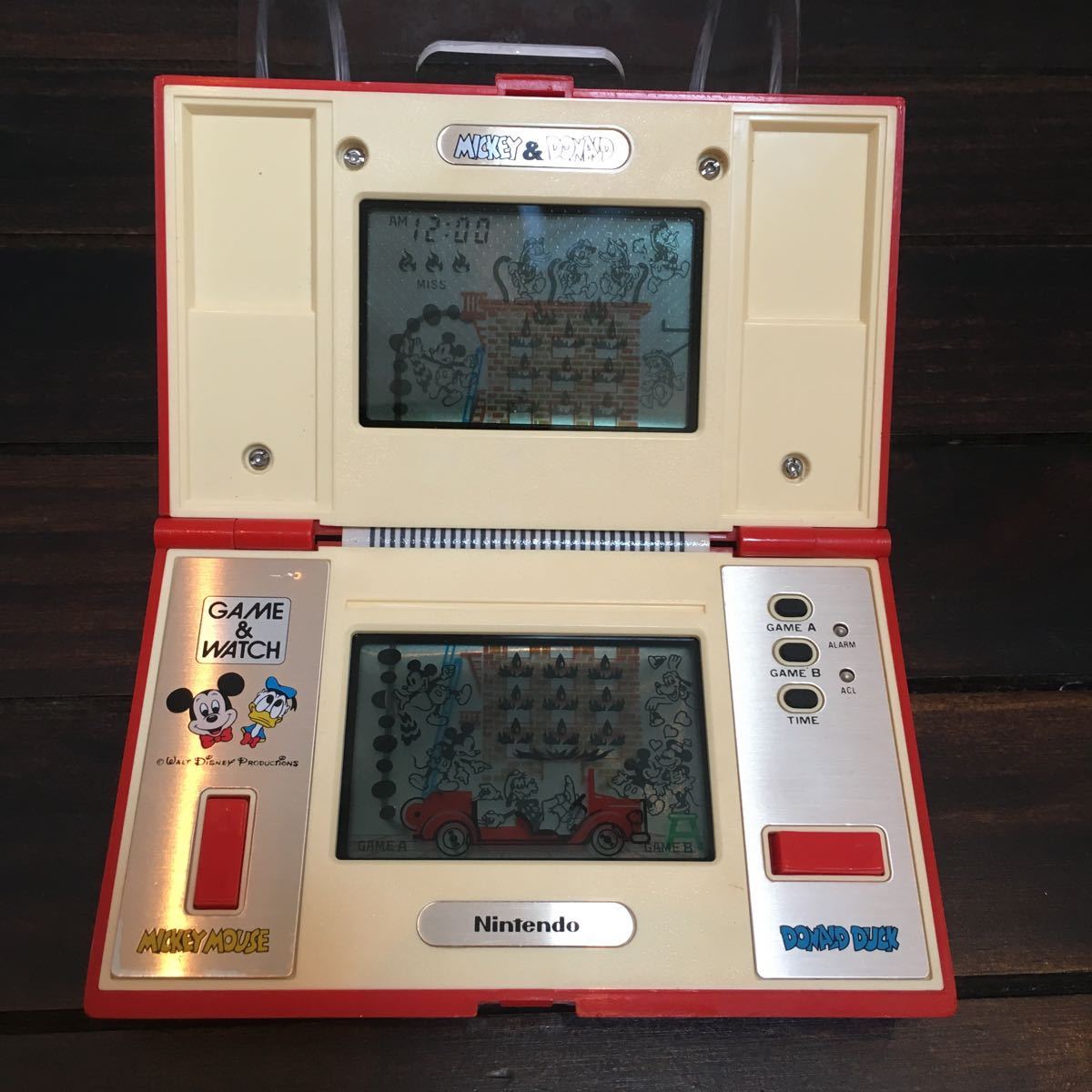 ゲームウォッチ & 任天堂 Nintendo ミッキー&ドナルド
