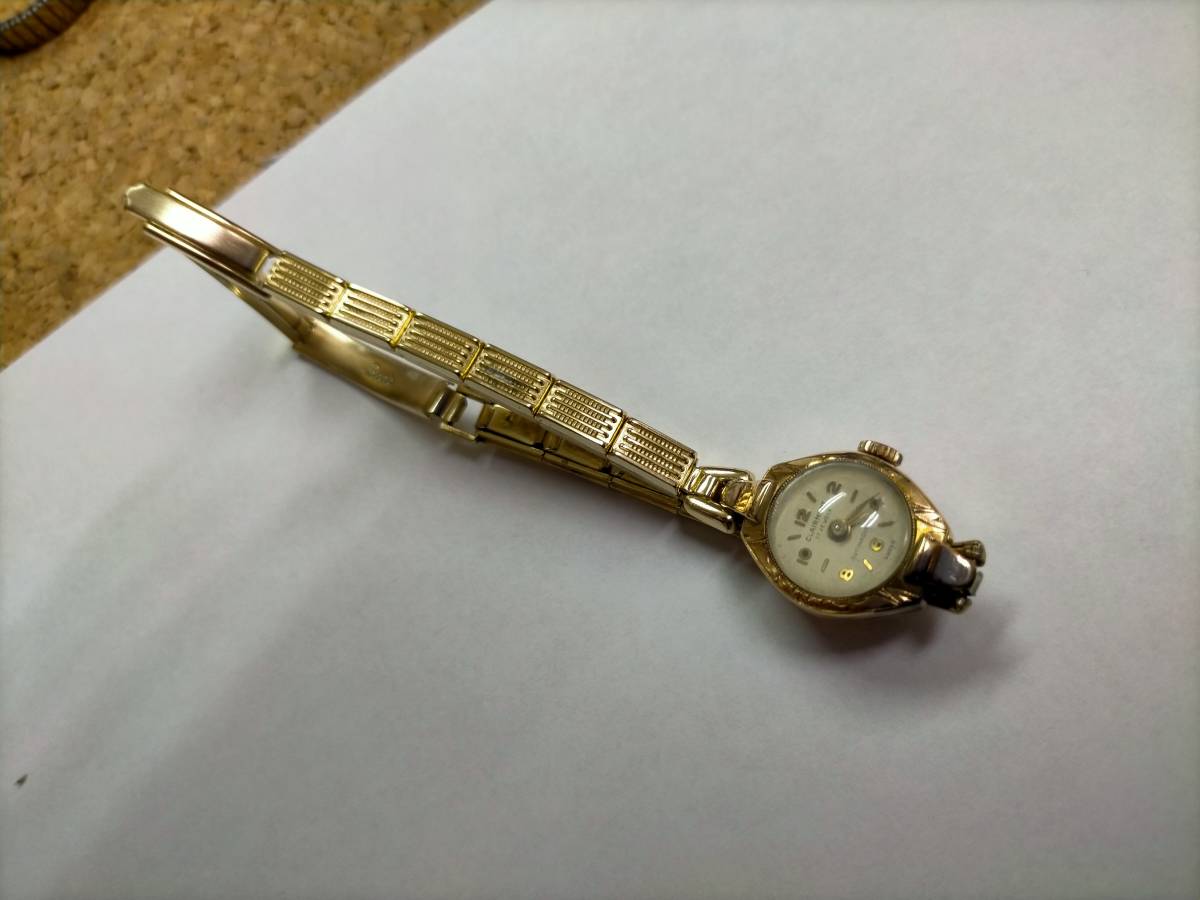 ★CLAIRMONT 手巻き　時計　18K　Used