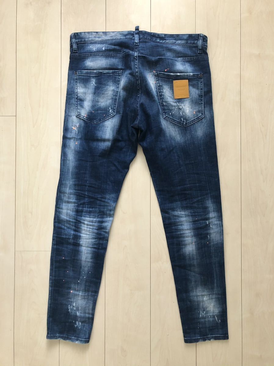 20AW】【DSQUARED2/ディースクエアード】スキニーダンジーンズ SKINNY
