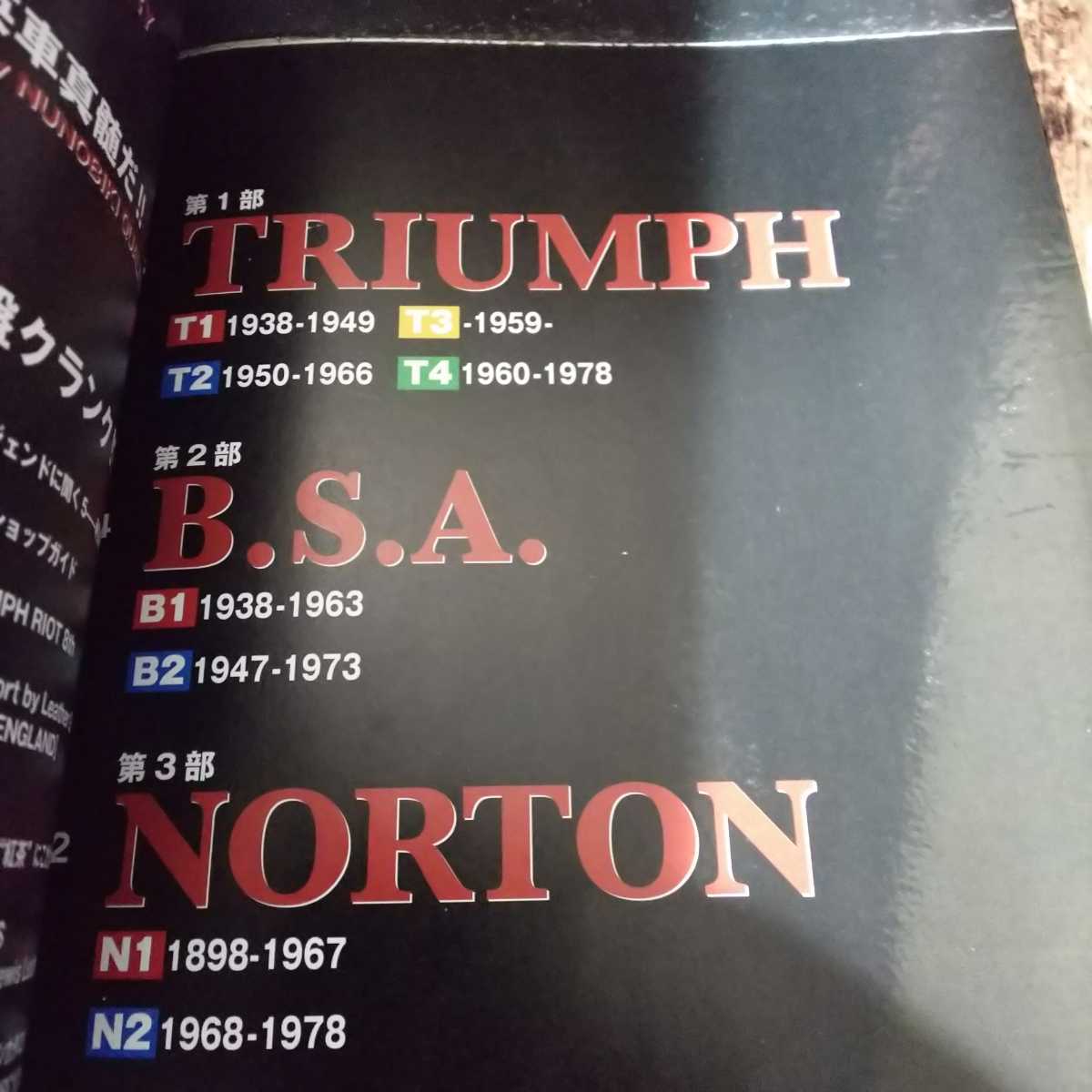 ○ BRITISH TWIN「愉悦の英車真髄」 TRIUMPH/BSA/NORTON TWIN BRITISH
