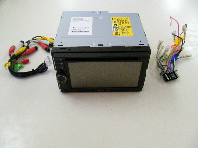 《KENWOOD》 彩速ナビ メモリーナビ(MDV-434DT) CD，DVDビデオ，USB，microSD，地デジ♪ 2012年製!!