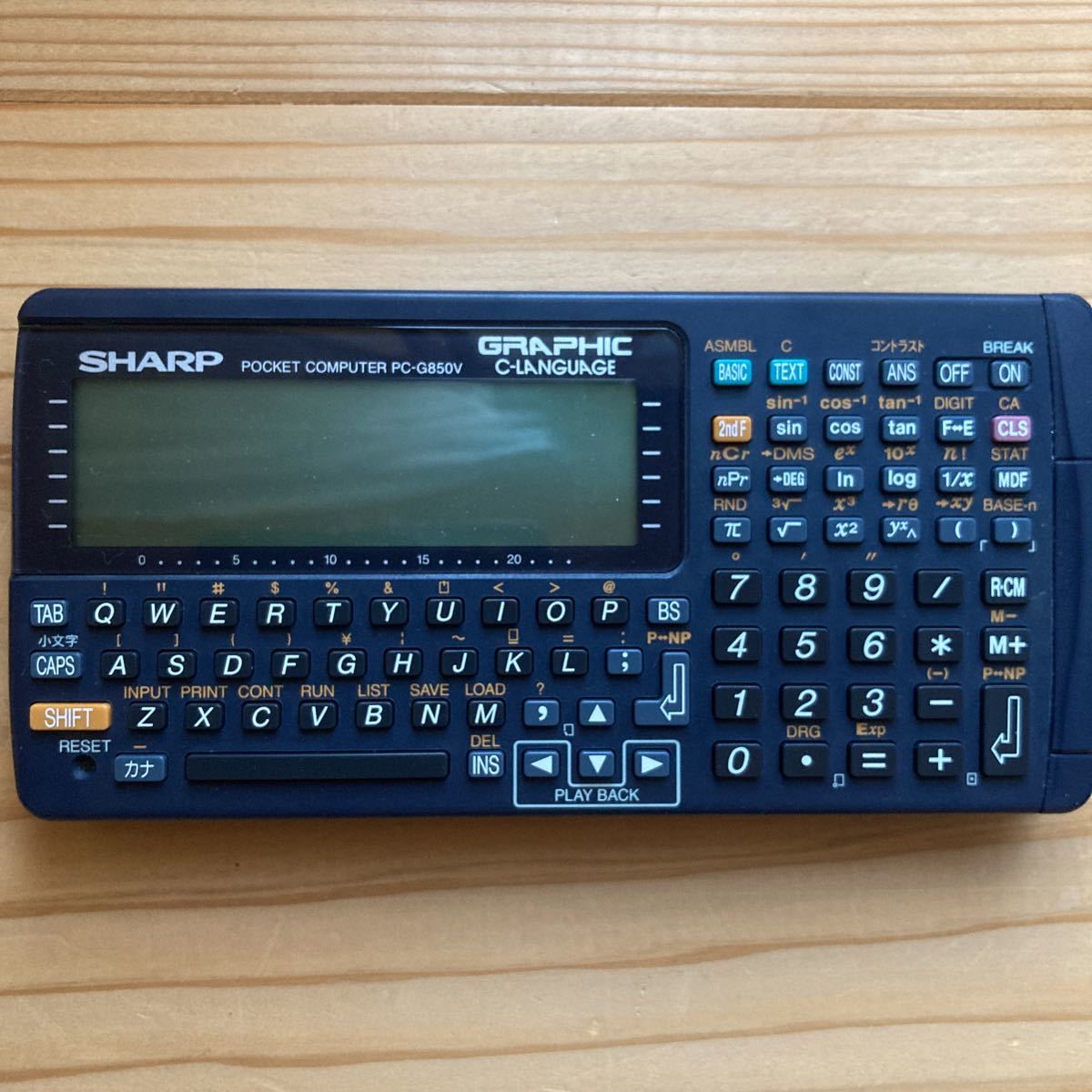 SHARP PC-G850V ポケコン 電子機器 SHARP PC-G850V ポケット
