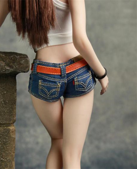 1 6 女性フィギュア ジーンズ デニム ショートパンツ ホットパンツ ベルト付き ファイセン Tbleague素体対応 クールガール 売買されたオークション情報 Yahooの商品情報をアーカイブ公開 オークファン Aucfan Com