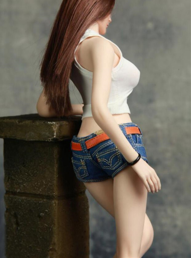 1 6 女性フィギュア ジーンズ デニム ショートパンツ ホットパンツ ベルト付き ファイセン Tbleague素体対応 クールガール 売買されたオークション情報 Yahooの商品情報をアーカイブ公開 オークファン Aucfan Com