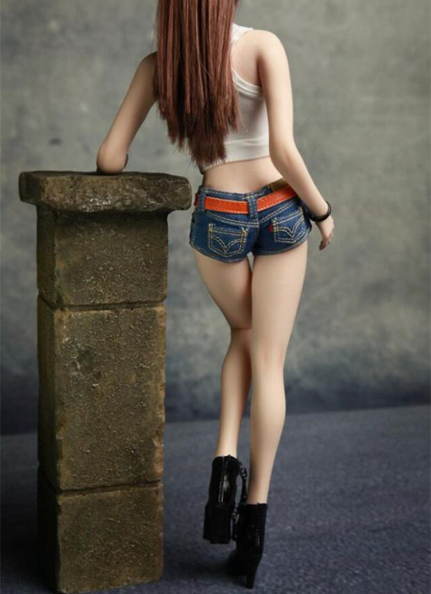 1 6 女性フィギュア ジーンズ デニム ショートパンツ ホットパンツ ベルト付き ファイセン Tbleague素体対応 クールガール 売買されたオークション情報 Yahooの商品情報をアーカイブ公開 オークファン Aucfan Com