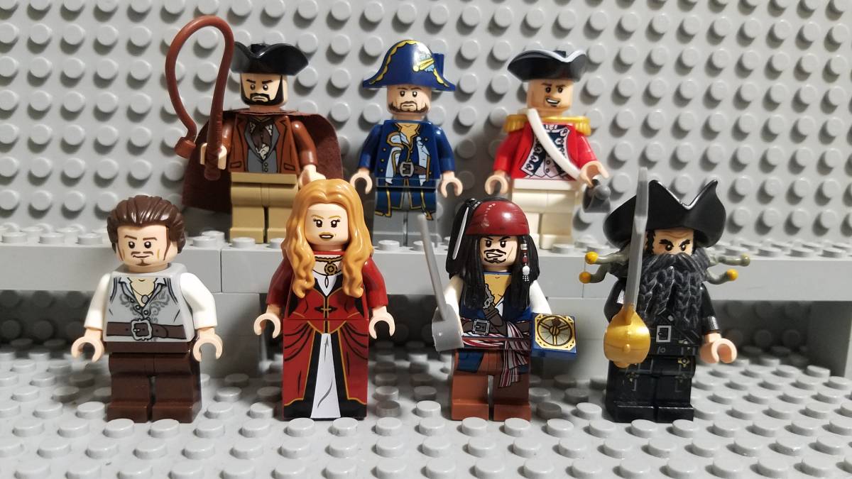 1円 レゴ パイレーツ オブ カリビアン ジャック スパロウ エリザベス スワン エドワード ティーチ ウィル ミニフィグ 正規品 Lego レゴ ディズニー 売買されたオークション情報 Yahooの商品情報をアーカイブ公開 オークファン Aucfan Com