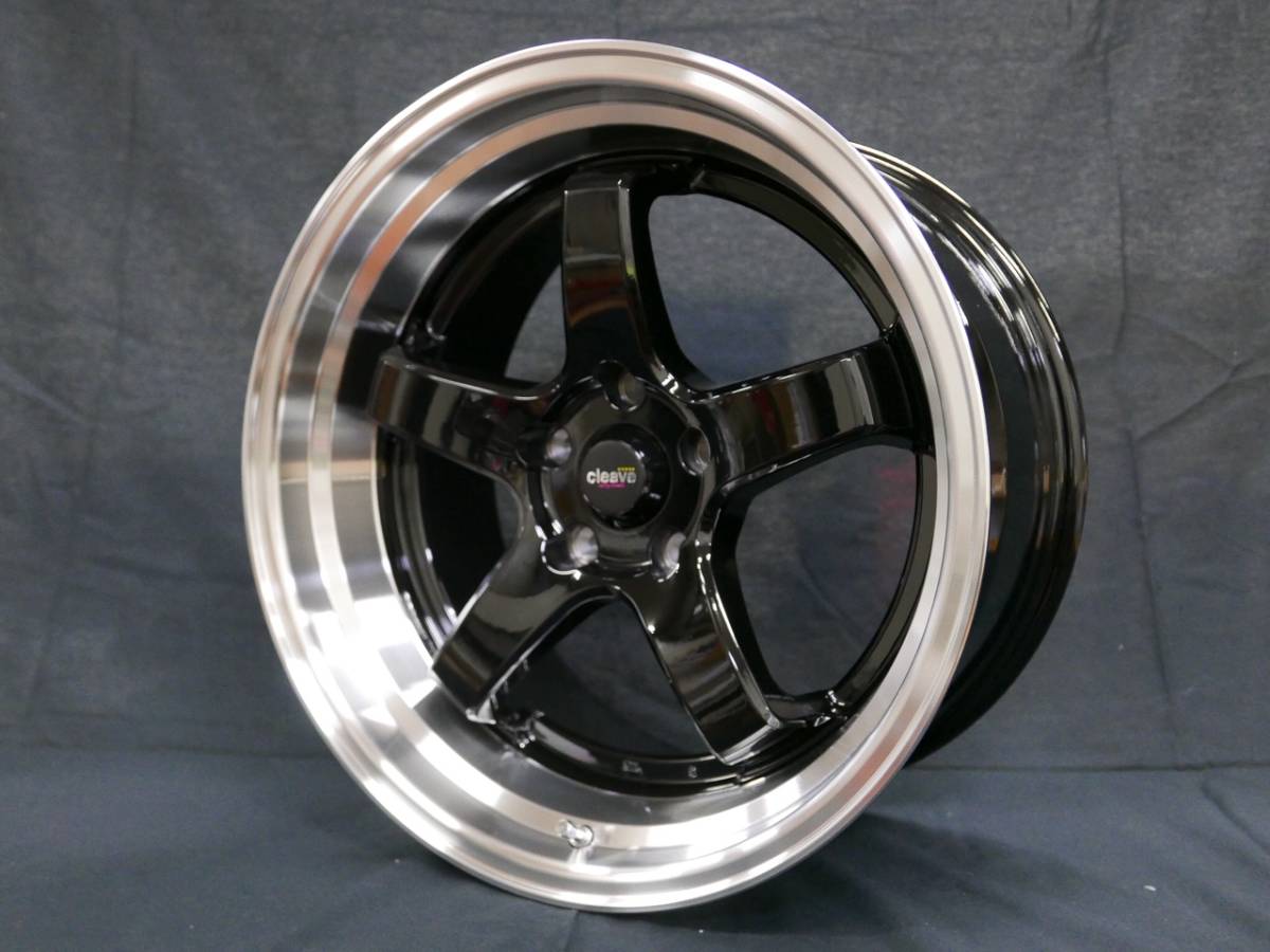 CLEAVE RACING FL53 18x9.5J +18 / 18x10.5J +15 5H-114.3 SMC 各2